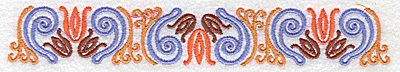 Embroidery Design: Border 4<br> 6.97w X 1.08h