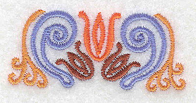 Embroidery Design: Mini border piece 4<br> 2.46w X 1.08h