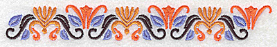Embroidery Design: Border 5<br> 6.98w X 0.96h