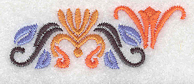 Embroidery Design: Mini border piece 5<br> 2.66w X 0.96h