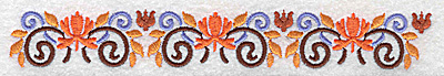 Embroidery Design: Border 9<br> 6.96w X 0.98h