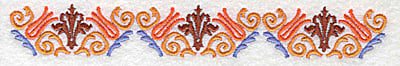 Embroidery Design: Border 10<br> 6.98w X 0.97h