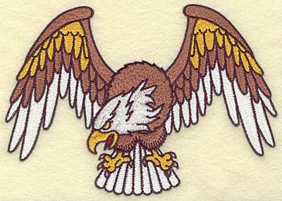 Embroidery Design: American Eagle<br>6.95w X 4.89h