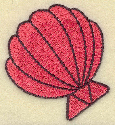 Embroidery Design: Seashell<br> 2.81w X 3.05h