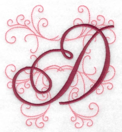 Embroidery Design: D large<br> 4.46w X 4.97h