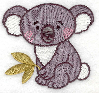 Embroidery Design: Koala<br> 3.03w X 2.87h