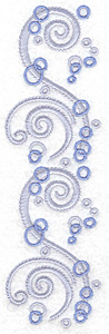 Embroidery Design: Air bubbles large<br> 2.06w X 6.97h