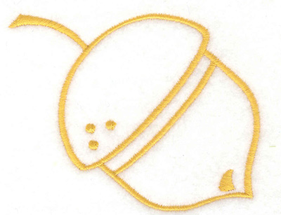 Embroidery Design: Acorn<br> 3.56w X 2.87h