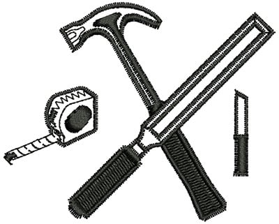 Embroidery Design: Tools<br> 2.49w X 2.01h