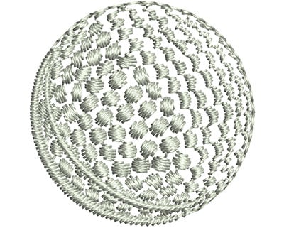 Embroidery Design: Golf Ball<br> 1.19w X 1.19h