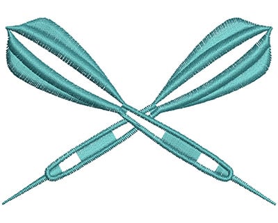 Embroidery Design: Darts<br> 3.10w X 2.14h