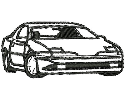 Embroidery Design: Car<br> 2.69w X 1.25h
