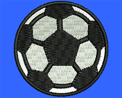 Embroidery Design: Soccer Ball<br> 1.49w X 1.50h