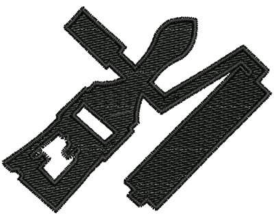 Embroidery Design: Painting Tools<br> 2.57w X 1.97h