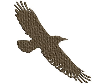 Embroidery Design: Flying Bird<br> 3.64w X 3.90h
