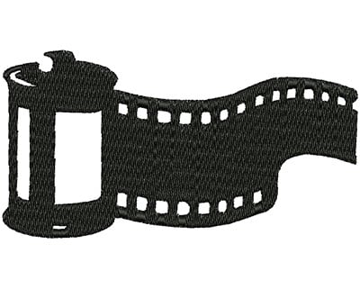 Embroidery Design: Film Roll<br> 3.96w X 2.10h
