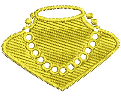 Embroidery Design: Pearl Necklace<br> 1.80w X 1.30h