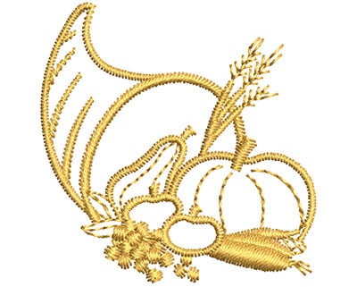 Embroidery Design: Harvest Embellishment <br> 1.49w X 1.49h