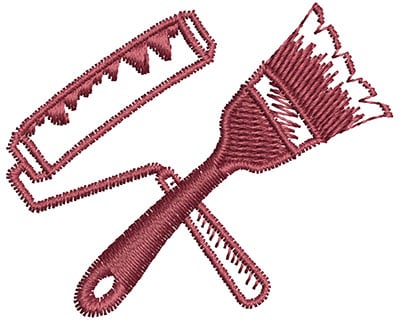 Embroidery Design: Painting Tools<br> 1.89w X 1.54h