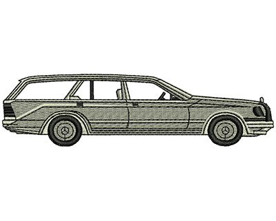 Embroidery Design: Car<br> 4.86w X 1.30h