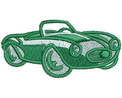 Embroidery Design: Convertible Cartoon<br> 2.41w X 1.17h | Embroidery Legacy Embroidery Design: Convertible Cartoon<br> 2.41w X 1.17h
