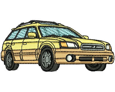 Embroidery Design: Car<br> 2.87w X 1.31h