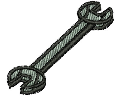 Embroidery Design: Wrench<br> 1.61w X 1.43h