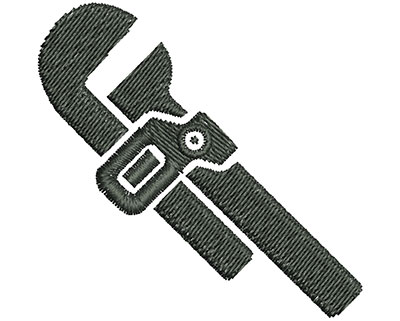 Embroidery Design: Adjustable Wrench<br> 2.19w X 2.13h