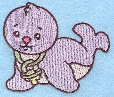 Embroidery Design: Baby Seal<br> 3.48w X 2.99h