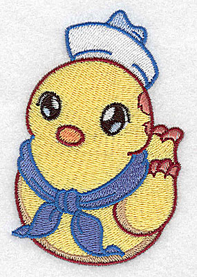 Embroidery Design: Toy duck<br> 2.60w X 3.76h