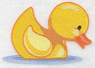 Embroidery Design: Duck large<br> 4.97w X 3.50h | Embroidery Legacy Embroidery Design: Duck large<br> 4.97w X 3.50h
