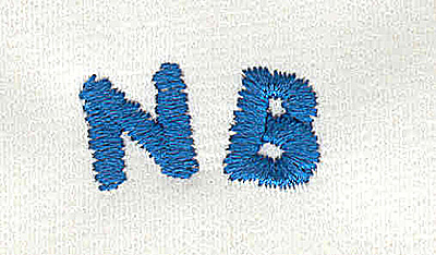 Embroidery Design: Closet divider boys NB (new born)<br> 4.82w X 0.94h
