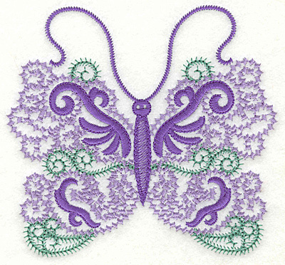 Embroidery Design: Butterfly 8 large<br> 4.96w X 4.58h