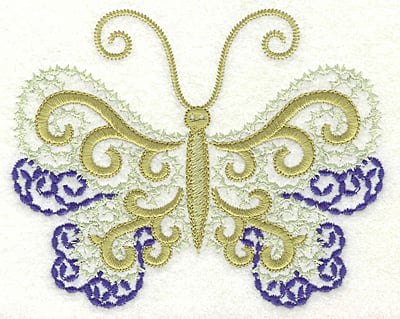 Embroidery Design: Butterfly 10 large<br> 4.98w X 4.00h