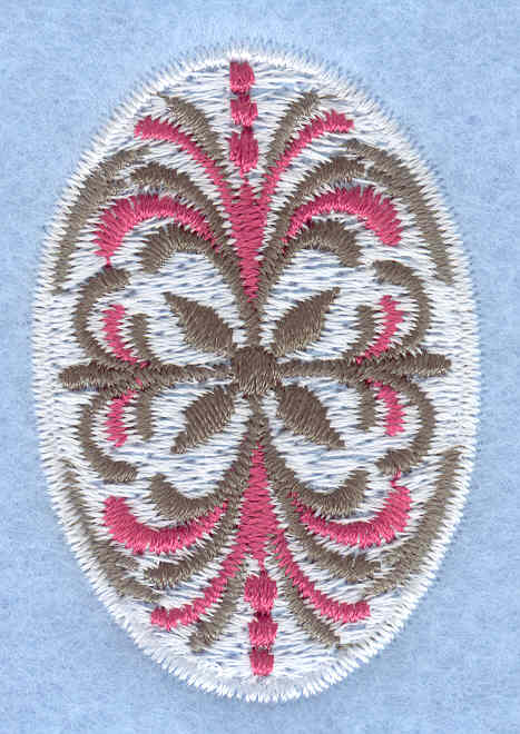 Embroidery Design: Easter egg small pattern<br>1.37w X 2.02h | Embroidery Legacy Embroidery Design: Easter egg small pattern<br>1.37w X 2.02h