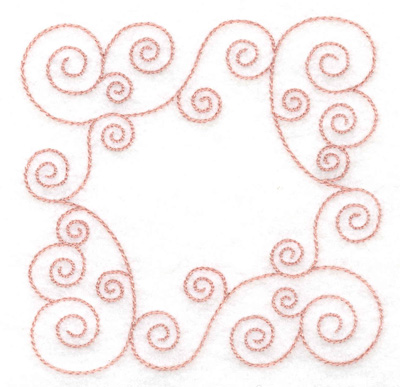 Embroidery Design: Block swirls small<br> 3.89w X 3.89h