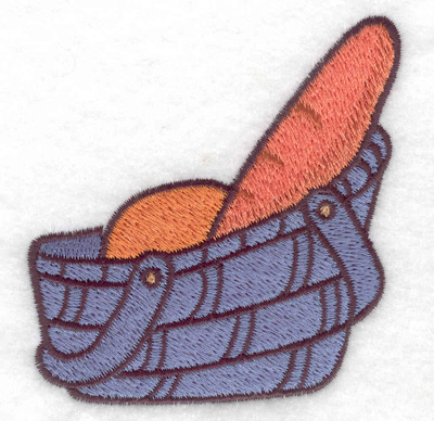 Embroidery Design: Bread basket<br> 2.94w X 3.03h