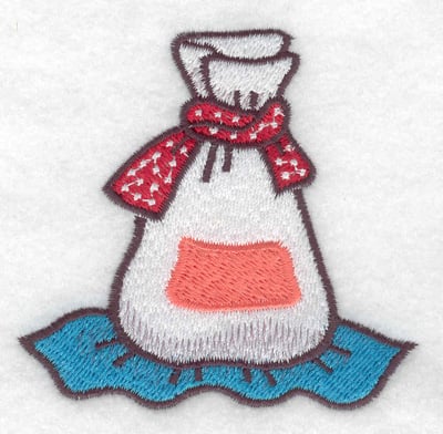 Embroidery Design: Bag of flour<br> 3.10w X 3.04h