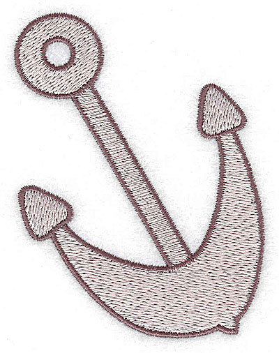Embroidery Design: Anchor large<br> 2.84w X 3.51h