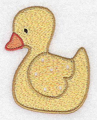 Embroidery Design: Duckie<br> 2.18w X 2.70h