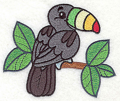 Embroidery Design: Tucan large<br> 4.24w X 3.59h