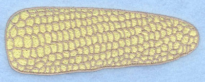 Embroidery Design: Corn on the cob large <br>4.51w X 1.64h