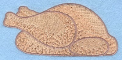 Embroidery Design: Chicken large<br>5.00w X 2.37h