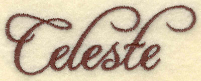 Embroidery Design: Celeste<br>3.03w X 1.11h