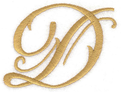 Embroidery Design: D large<br> 3.26w X 2.57h