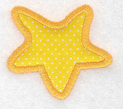 Embroidery Design: Star (applique) <br> 2.25w X 2.03h