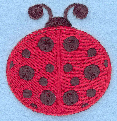 Embroidery Design: Ladybug large<br>2.38w X 2.54h | Embroidery Legacy Embroidery Design: Ladybug large<br>2.38w X 2.54h