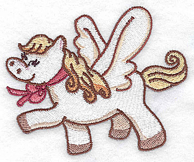 Embroidery Design: Pegasus F<br> 3.73w X 3.07h