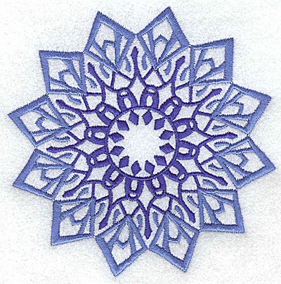 Embroidery Design: Snowflake 1 large<br> 4.98w X 4.98h | Embroidery Legacy Embroidery Design: Snowflake 1 large<br> 4.98w X 4.98h
