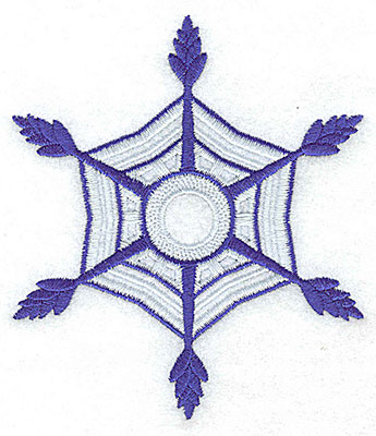 Embroidery Design: Snowflake 3 large<br> 4.31w X 4.94h